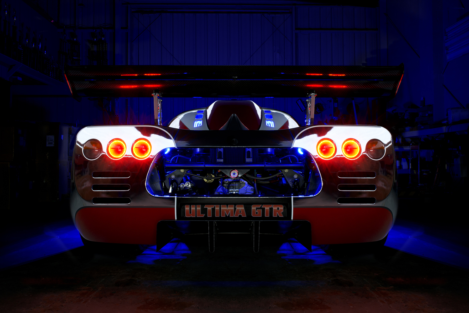 1290-003 - Ultima GTR ORACLE LED Waterproof Tail Light Halo Kit - 4 Rings